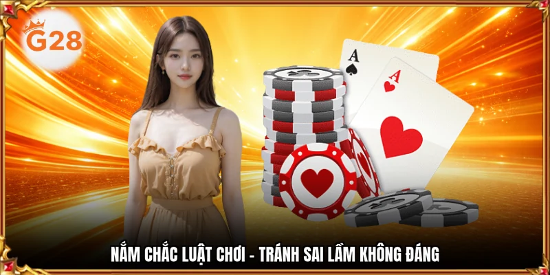 Nắm chắc luật chơi - Tránh sai lầm không đáng